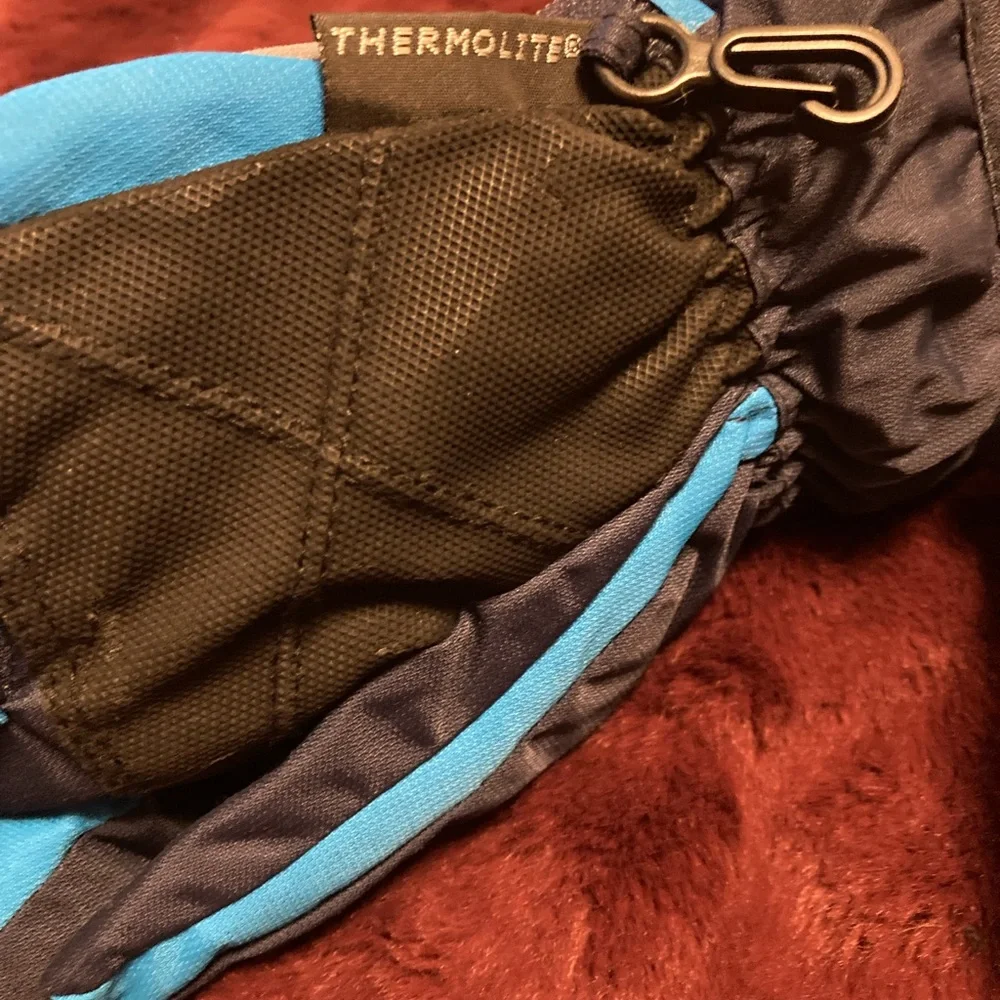 Boys Thermolite warm color block gloves